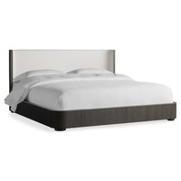 Luxuriöses Kingsize-Schlafzimmermöbel Gepolstertes Stoffbett mit Massivholzrahmen Massivholzbetten