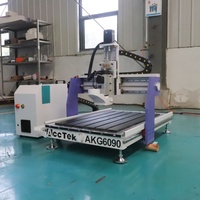 Routeur CNC AKM6090 pour le bois – Machine de gravure et de fraisage de précision pour le traitement des planches de bois dur, des feuilles et de l'acrylique/plastique