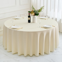 Nappe ronde unie de couleur unie pour hôtel, banquet, mariage, grande nappe ronde de couleur vert sauge