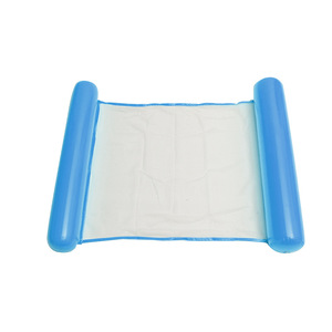 Fauteuil flottant gonflable avec dossier et filet, pour l'extérieur, pour la piscine, pour se baigner, pour se détendre - Product Image 4