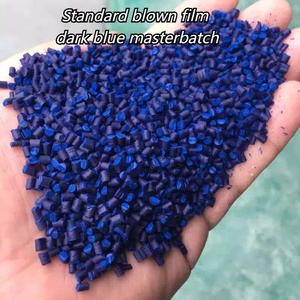 Best Supplier From China Blown Film Grade Column Granule Plastic Dark Blue <strong>Color</strong> <strong>Masterbatch</strong> - Product Image 5