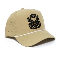 Gorras de 5 Paneles con Bordado Personalizado al por Mayor, de Alta Calidad, Impermeables, de Secado Rápido, de Poliéster, para Deportes, Golf y Béisbol