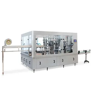 Pure Water Production Line Sparkling Wine Juice Beer Filling Machine