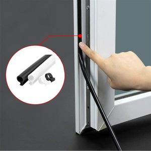 Window <strong>Seals</strong> <strong>UPVC</strong> Replacement <strong>Door</strong> and Window Gasket Silicone Rubber <strong>Seal</strong> Black - Product Image 1