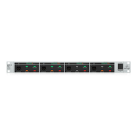 Behringer DI4000 V2 Boîte DI 4 canaux Entrées XLR/TRS équilibrées Système de sonorisation de studio Équipement de renforcement sonore