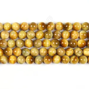 Natural aaa Grade Gold Blue Tiger's Eye Beads Strand, Tiger Eye High Quality Beads for Jewelry Making 4mm 6mm 8mm 10mm 12mm