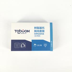 Kit di lucidatura acrilica per uso Extra orale HP0305E HP1405E Lab odontoiatrica lucidante in Silicone Burs dentiera denti in acrilico Kit per lucidare - Product Image 6