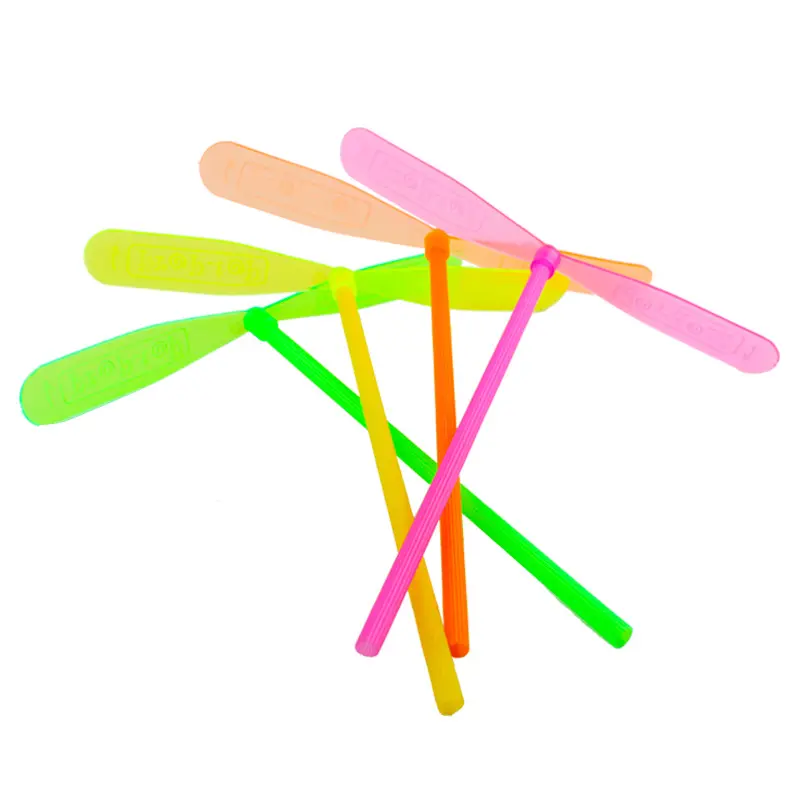 Wholesale Lighting Flying Bamboo Dragonfly Toys Propeller New Toy Kids Hand Toy