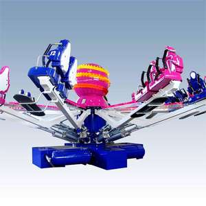 Parc d'attractions, festival, foire, bateau pirate, carnaval, <span class=keywords><strong>ballon</strong></span> samba monté sur remorque, machine à sauter en montgolfière - Product Image 3