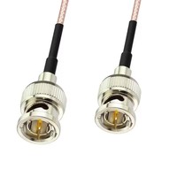 Cable RG179 de 75 ohmios con Conector BNC Macho, Cable HD-SDI, Adaptador BNC Macho a Hembra, Cable de Video para Cámara de Alta Definición 4K, 3G-SDI
