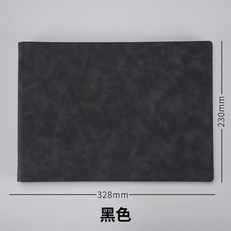 A4 black horizontal + default cornell refill