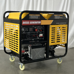 เครื่องกำเนิดไฟฟ้าดีเซล 50/60Hz 3kva-10kva ขายดี พร้อมระบบ ATS แบบเฟสเดียว/สามเฟส แรงดันไฟฟ้าคู่ - Product Image 1