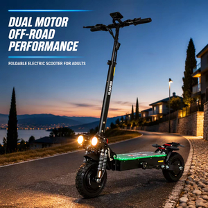Scooter X6Pro 48V 21Ah à forte puissance, double moteur, pneus tout-terrain, scooter adulte de haute qualité, vente chaude - Product Image 5