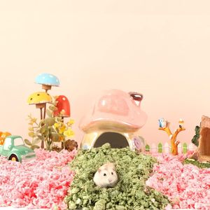 Criceto Non tossico fornisce carta naturale per fiori di criceto morbida senza polvere con controllo degli odori per biancheria da letto di carta per piccoli animali domestici - Product Image 1