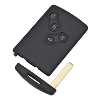 Télécommande porte-clés haute qualité 4 boutons 433Mhz PCF7941 puce pour Renault Clio4 Scenic III Laguna III Fluence Uncut VA2