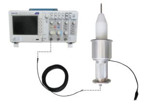 डीसी 100 केवी उच्च आवृत्ति उच्च वोल्टेज पल्स आवेग के लिए उच्च वोल्टेज स्रोत जांच माप - Product Image 2