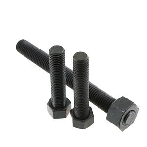 M3 M6 <span class=keywords><strong>M27</strong></span> M32 M36 M48 Metric Bôi Đen Thép Không Gỉ <span class=keywords><strong>Stud</strong></span> Bu Lông Và Đai Ốc - Product Image 6
