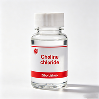 Approvisionnement direct usine : Chlorure de choline liquide 75 % haute pureté, matière première pour l'alimentation animale, fût de 25 kg, vente en gros en vrac