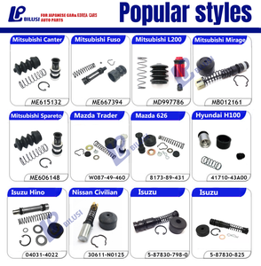 Kits de reparación de cilindro esclavo de embrague de cilindro maestro de embrague Bilusi para Isuzu Toyota Nissan Hyundai Mitsubishi Suzuki Mazda Daihatsu - Product Image 3