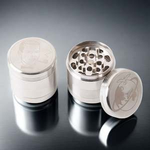 Broyeur à herbes en acier inoxydable de haute qualité, 50 mm, 4 couches, logo personnalisé, broyeur à tabac sec pour herbes - Product Image 2