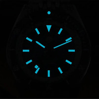 Nuevo diseño Original de lujo de zafiro reloj automático cronógrafo de cerámica para anillo bisel revestimiento luminoso hombres reloj de pulsera