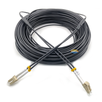 LC/UPC ke LC/UPC lapis baja dupleks Multimode OM4 3mm kabel serat untuk pusat Data, aplikasi saluran serat & Ethernet 10G