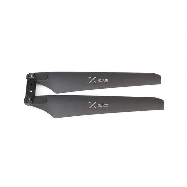 T-MOTOR MF2412 Carbon Fiber Folding 2-Blade Paramotor Propeller for Industrial Drone