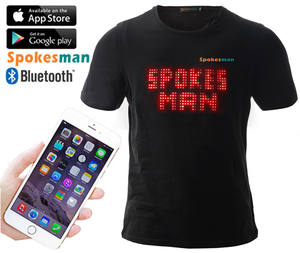 led t-shirt programmierbar