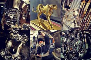 Kit de Peinture en Aérosol Chromée Ultra Brillante pour Jantes de Voiture et Meubles, Revêtement Liquide Hydro-Chromé avec Couche de Plastique - Product Image 6