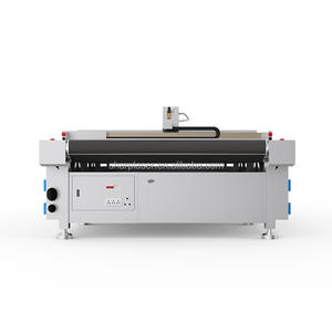 Độ chính xác cao <span class=keywords><strong>CNC</strong></span> dao máy cắt tự động lớp PLC cho ngành công nghiệp may mặc bọc ô tô cho vải da - Product Image 5