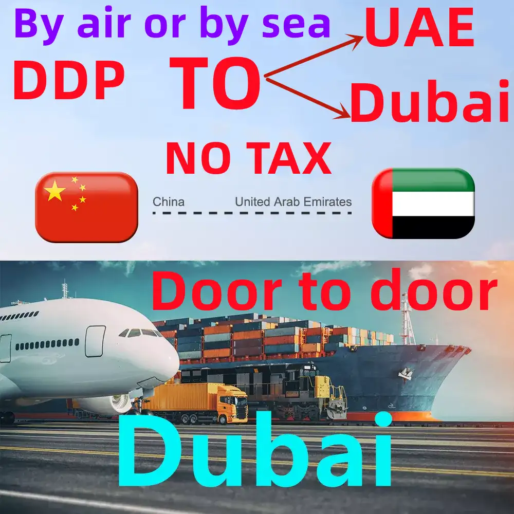 Tariffe di trasporto marittimo/Container più economiche dalla cina all'oman Dubai via mare via aerea servizio porta a porta nessuna tassa spedizione
