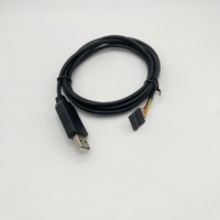 Câble série usb 1.8m vers 6 broches ttl, avec Chipset FT232RL