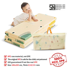 Non toxique XPE mousse ramper tapis de jeu Portable dessin animé imprimé pliable enfants tapis éducatif peluche sport jouet électronique pour - Product Image 5