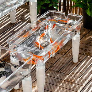 P442 Bac de culture rectangulaire amélioré pour balcon, en plastique épaissi et durable, auto-arrosant, spécialisé pour la culture de légumes - Product Image 3