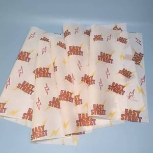 Tùy Chỉnh Tráng Giấy Da Giấy Không Thấm Mỡ In Đặc Sản Bao Bì Cho Bánh Hamburger Bơ Bánh Thực Phẩm Logo In Ấn Bánh Sandwich - Product Image 4