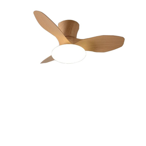 Ventilador de techo LED sólido moderno con motor AC y control remoto Color personalizado 5 años de garantía para la decoración del hogar y la sala de estar - Product Image 1