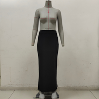 Vêtements en tricot sur mesure, maxi, OEM et ODM, haute qualité, robes en tricot pour femmes, vente en gros