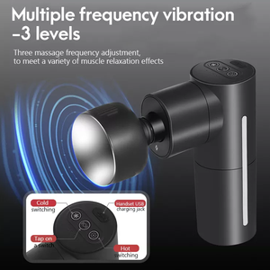 Vente en gros, Logo personnalisable, Percussion, Fascia vibrant, Mini, sans brosse, froid et chaleur, étui <span class=keywords><strong>de</strong></span> ceinture pour pistolet <span class=keywords><strong>de</strong></span> Massage - Product Image 3