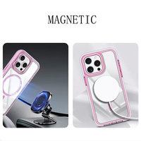 Vente en gros d'accessoires de téléphonie mobile pour iPhone 15 16 17 Pro Max Housse transparente de luxe