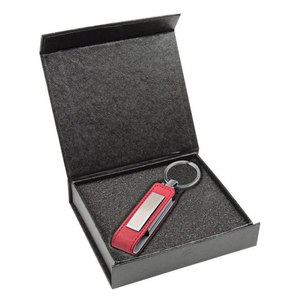 USB 2.0 pelle rossa 22x105mm Memory Stick 32GB contenitore regalo in plastica in metallo da incasso nuovo prodotto per applicazioni informatiche - Product Image 3