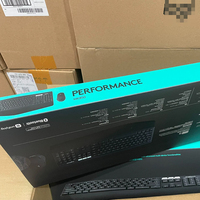 Clavier et souris sans fil pour jeux Logitec-h Multi-Device Multi-Tasking MK850, combo pour ordinateur portable tout-en-un