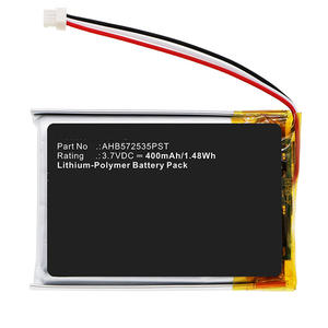 3,7-V-Li-Polymer-Akku für drahtlose Headsets, kompatibel mit Jabra AHB572535PST Evolve 75 - Product Image 3