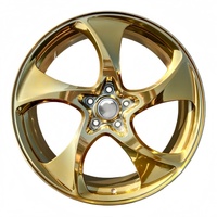 Jantes en or HZH 5x110 5x120 22 pouces en alliage forgé pour Rolls Royce Range Rover Bentley Mercedes-Benz Jantes de luxe