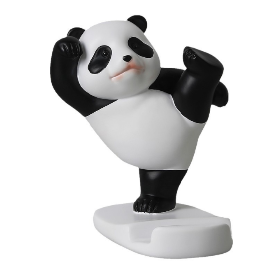 Kung Fu Panda Trending Products 2024 New Arrivals Mobile Phone Mount Holder Desktop Lazy Portable Mobile Phone Holder