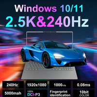 Wholesale 15.6" New Professional Laptop Intel Windows 11 English Keyboard IPS Panel 16:10 Display Ratio SSD+HDD Storage