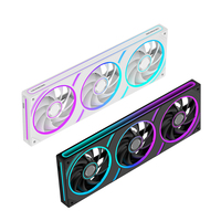 Refroidisseur d'eau intégré pour CPU LOVINGCOOL FL-360 360mm avec ventilateur ARGB 120mm à pales inversées et radiateur PC panoramique – Prêt pour l'échantillonnage