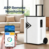 Station d'alimentation portable 5120Wh LFP, onduleur à onde sinusoïdale pure 5KW, générateur solaire MPPT 6000W, contrôle à distance par application, 6000 cycles