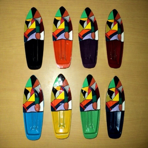 LAXMANS HPB-010 Barcos de Vapor de Metal Pintados a Mano con Diseño de Patchwork Colorido, Modelos de Juguetes de 14 CM para Niños de 8 a 13 Años, Proveedor Mayorista - Product Image 1