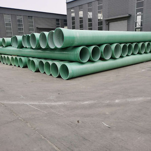 Fiberglass Pipe Spiral Wound Air Duct Sewage Sand Filled Pressure Pipe Industrial Ventilation Deodorization Factory Municipal - Product Image 3