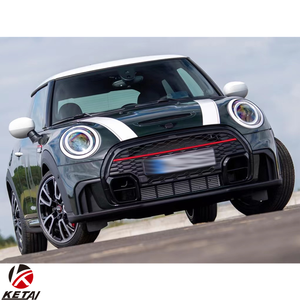 JCW ชุดลิปสปีกเกอร์รถด้านหน้าด้านหลัง,ชุดคิตตัวถังสปอยเลอร์ช่องระบายอากาศด้านข้างสำหรับรถมินิ F56 F57 2021 - Product Image 4